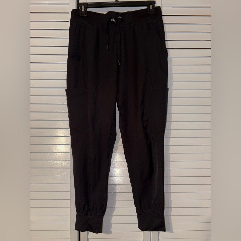 Med couture black scrub pants